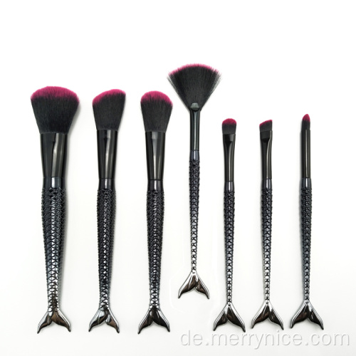 7PC Meerjungfrau Kosmetik Pinsel Set